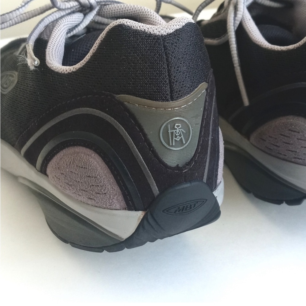 MBT Women’s Toning Athletic Shoes Black Suede & Mesh Running Shoes 39 (8-8.5) - Picture 8 of 16